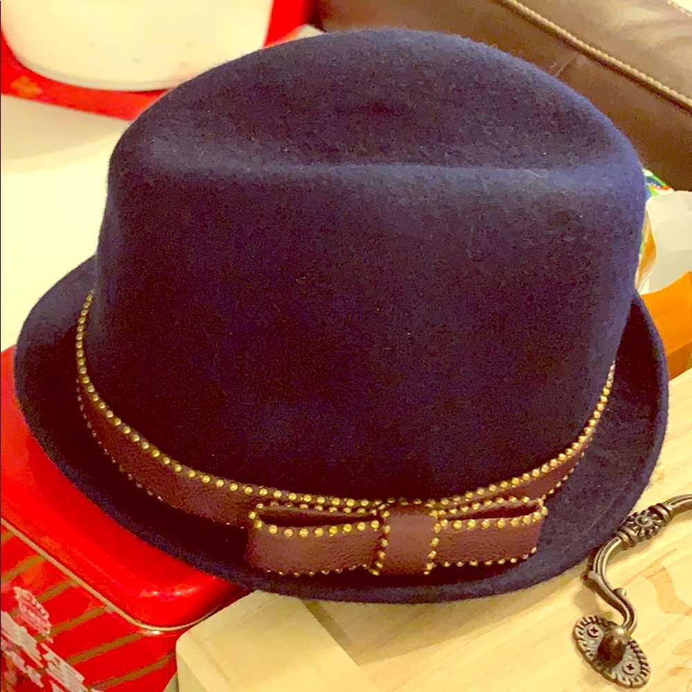 Juicy Couture Wool Hat Dark Blue